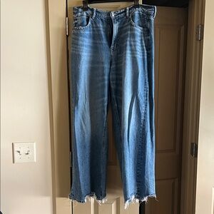 American Eagle Outfitters Blue Flare Jeans